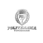 Sticker metalic "Politehnica" 70 x 55 mm