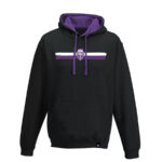 Hanorac negru/violet "Poli T"