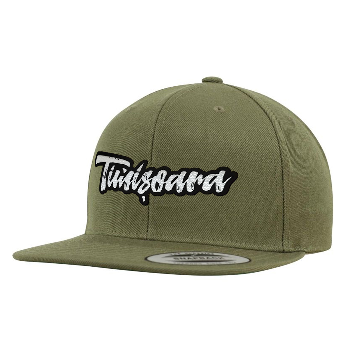 Sapca-Timisoara-verde-2 Şapcă snapback "Timișoara" Verde - imagine 1