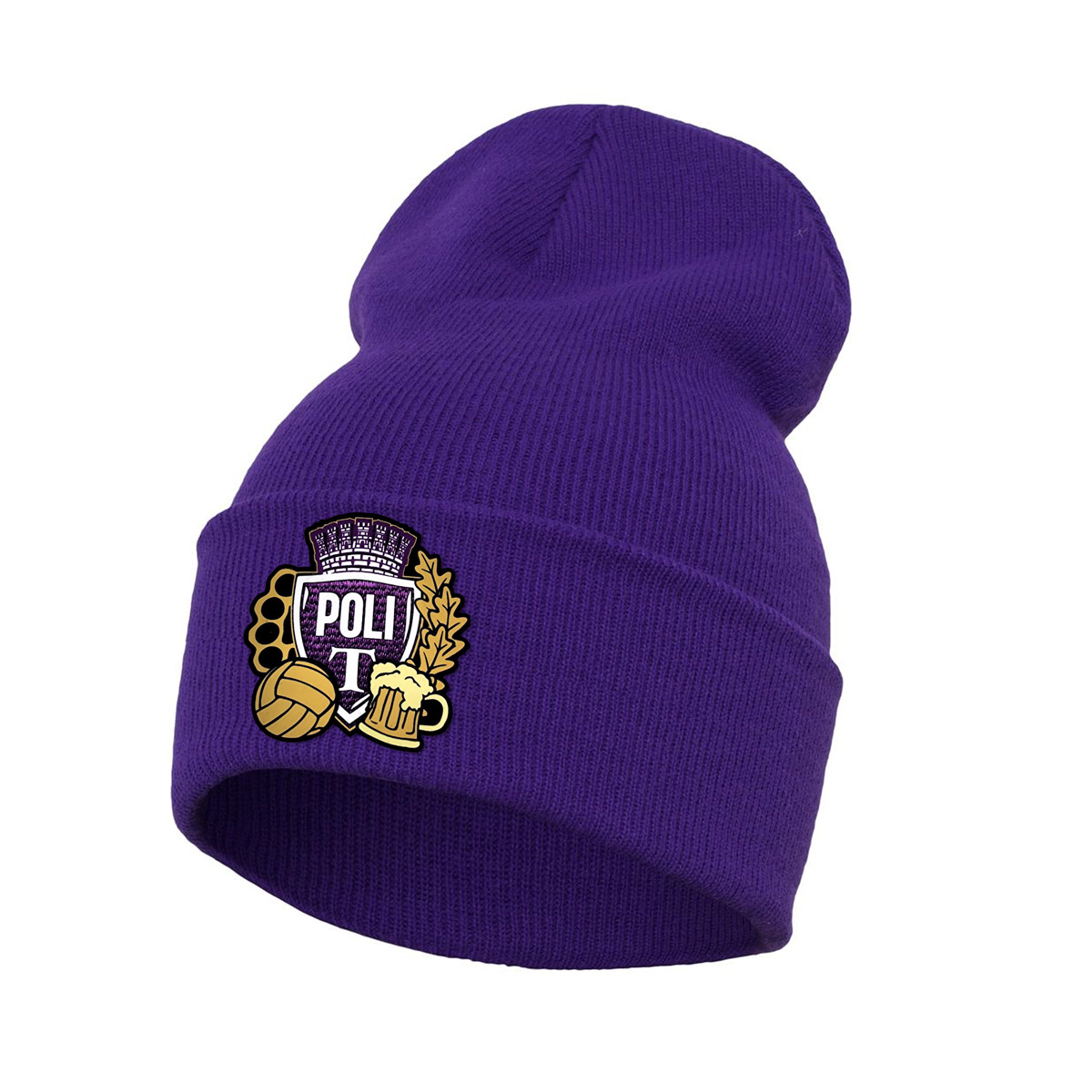 Caciula-Beer-and-violet Căciulă "Beer and Balls" Violet - imagine 1