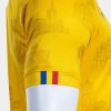 Tricou Oficial De Incalzire Adulti Romania 25/26 Galben - imagine 5