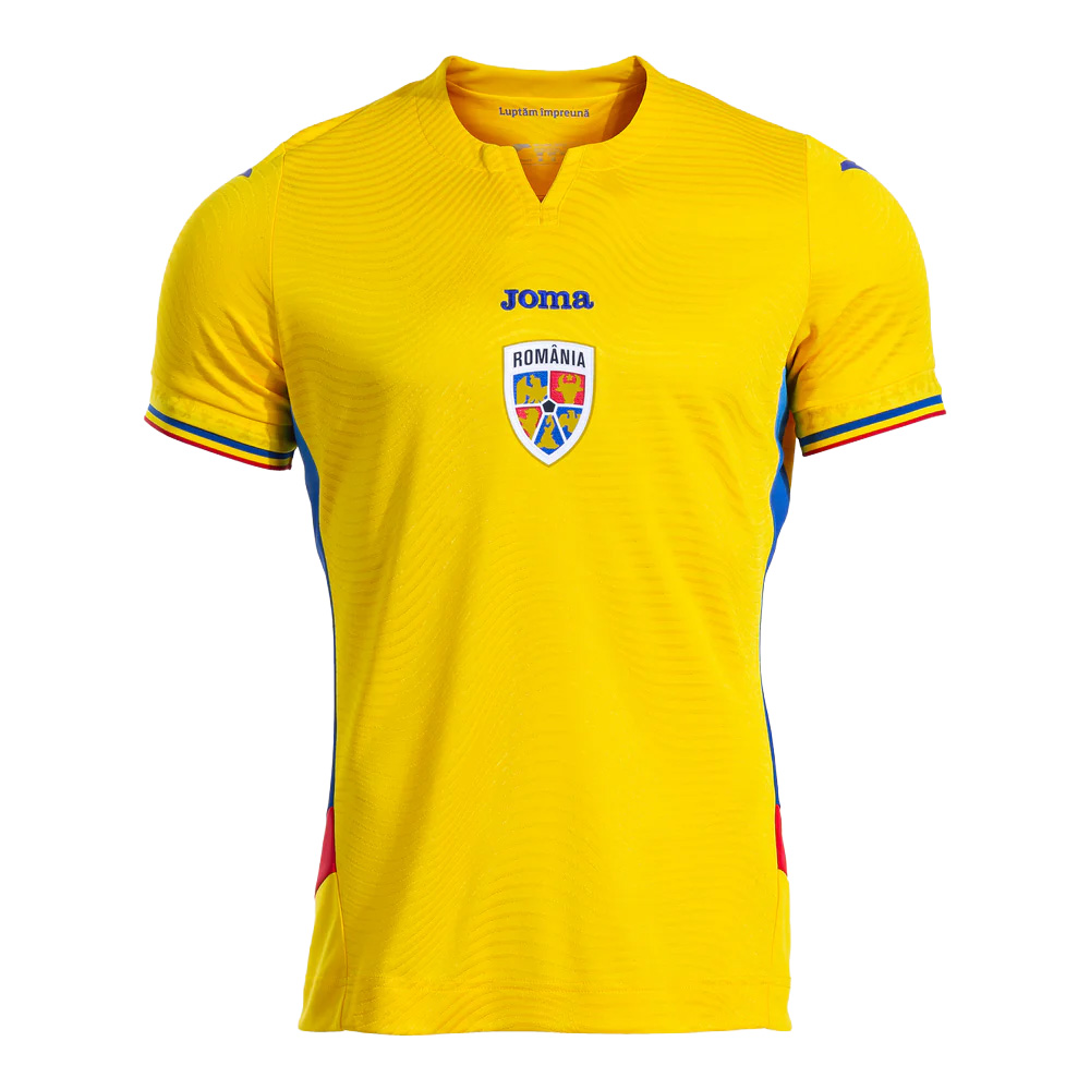 Tricou-Oficial-de-joc-Romania-Galben Tricou Oficial De Joc Adulti Romania 25/26 Galben - imagine 1