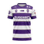 Tricou de joc Politehnica Timisoara `26/`27 - alb / violet